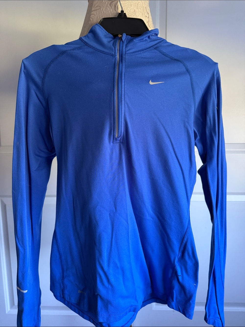 Nike Royal Blue Quarter-Zip Training Top